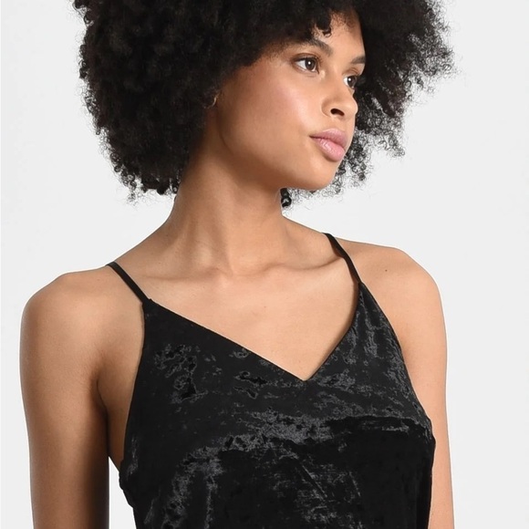 Molly Bracken Noir Velvet Tank Black XS - Picture 1 of 9